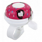 Велозвонок RT 33SY white/pink