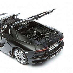 Масштабная модель автомобиля Maisto 1:24 Ламборгини Авентадор (31504) black