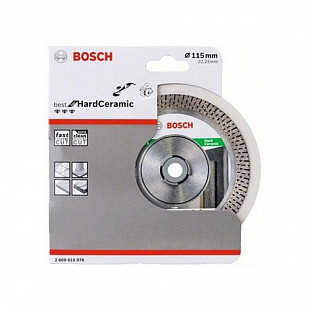 Алмазный круг Bosch 115х22 мм Best For Hard Ceramic 2608615076