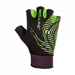 Велоперчатки Jaffson SCG 46-0336 black/green