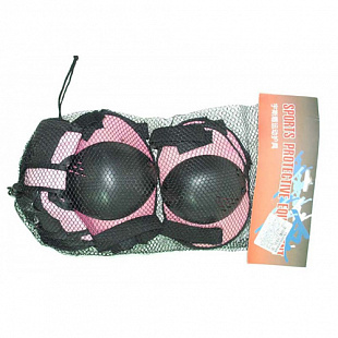 Роликовая защита Zez Sport 1527M Pink