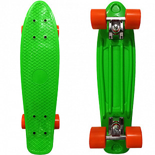 Penny board (пенни борд) Display Green/orange