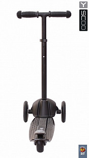 Самокат Y-Scoo Rt Trio Diamond 120 Kaleidoscope black/white
