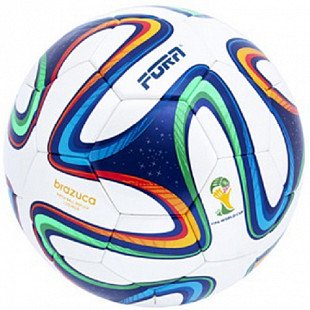 Мяч футбольный Fora Brazuka White