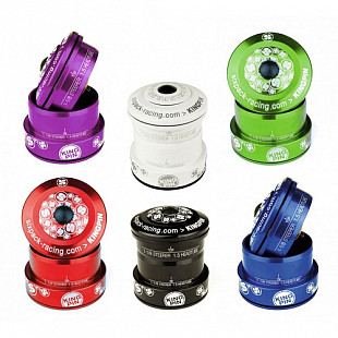 Рулевая колонка Sixpack Kingpin ZS49/28.6-EC49/40 Red