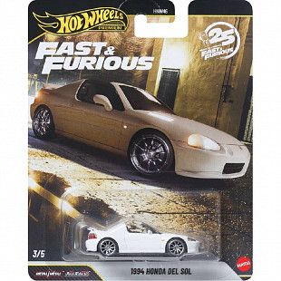 Машинка Hot Wheels Premium Fast & Furious 1994 Honda Del Sol (HNW46 JHW63)