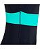 Купальник для плавания 25Degrees Triumph Black/Green 25D21-003-A полиамид