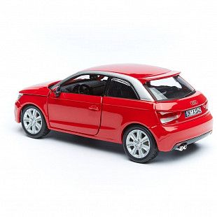 Коллекционная машина Bburago 1:24  Audi A1 (18-22127) red