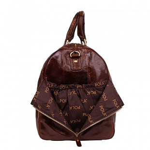 Дорожная сумка Pola 2801 dark brown
