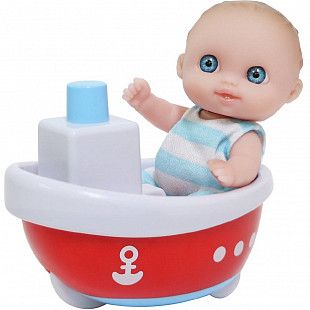 Пупс JC Toys Lil' Cutesies с лодочкой (16912) red