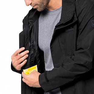 Куртка мужская Jack Wolfskin Seven Peaks Jacket Men black