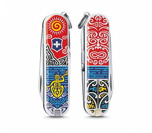 Нож перочинный Victorinox Classic New Zealand 58 мм 7 функций 0.6223.L1806