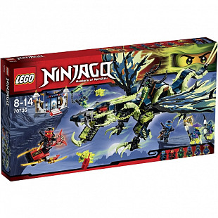 Конструктор LEGO Атака дракона Моро 70736