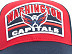 Бейсболка Atributika&Club NHL Washington Capitals 31097 navy/red