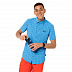 Рубашка мужская Jack Wolfskin Rays Stretch Vent Shirt Men brilliant blue checks