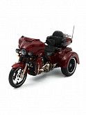 Масштабная модель мотоцикла Maisto 1:12 H-D 2021 CVO Tri Glide (32337) vinous