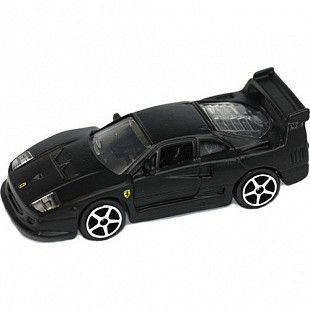 Коллекционная машина Bburago 1:64 Ferrari F40 Competizione (18-56100) black