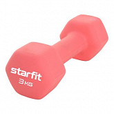 Гантель неопреновая Starfit Core DB-201 3 кг pink