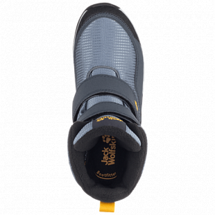 Ботинки детские Jack Wolfskin Polar Bear Texapore High Vc K pebble grey / burly yellow XT