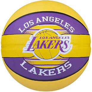 Мяч баскетбольный Spalding NBA Team Lakers №7