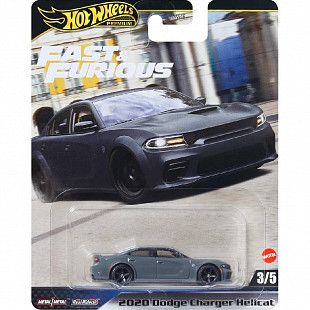 Машинка Hot Wheels Premium Fast & Furious 2020 Dodge Charger Hellcat (HNW46 JBL96)