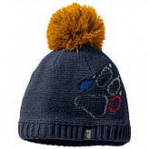 Шапка детская Jack Wolfskin Paw Knit Cap Kids night blue