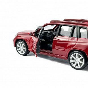 Коллекционная машина Bburago 1:32 Mercedes-Benz GLK-Class (18-43016) red