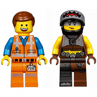 Конструктор LEGO Movie 2 Побег Эммета и Дикарки на багги 70829