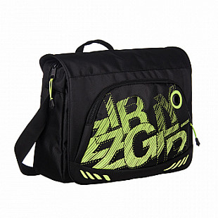 Сумка городская GRIZZLY MM-402-2 /1 black/light green