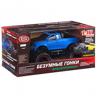 Радиоуправляемая машина Play Smart Безумные гонки Джип Внедорожник М80319 1шт (в ассортименте)