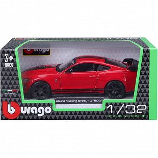 Машинка Bburago 1:32 2020 Ford Shelby GT500 (18-43050) red