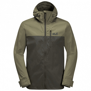 Ветрозащитная куртка мужская Jack Wolfskin Desert Wind Jacket M dark moss