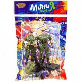 Набор игровой Shenzhen Toys военный с 2 солдатиками и собакой, серия МиниМаниЯ M7594-5