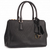Женская сумка из кожи Pola 3057 black