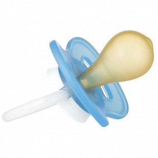 Пустышка круглая латексная Canpol babies Love&Sea 0-6 мес. (22/606_new) blue
