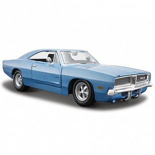 Масштабная модель автомобиля Maisto Додж Чарджер 1969 (31256) blue