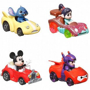Набор машинок Hot Wheels RacerVerse 4 шт. (HKD30 HKD31)