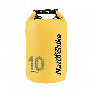 Герморюкзак Naturehike 250D Waterproof 10 л yellow