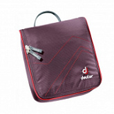 Косметичка Deuter Wash Center II aubergine-fire