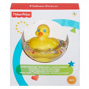 Игрушка Fisher Price Веселая уточка DVH21 75676 yellow
