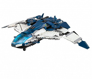 Конструктор LEGO Городская погоня на Квинджете Мстителей 76032