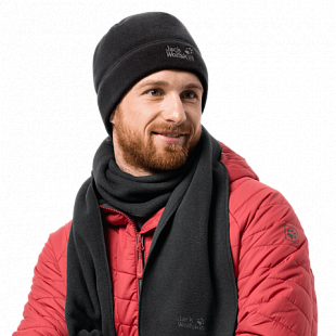 Шапка мужская Jack Wolfskin Vertigo Cap black 1901811-6001561