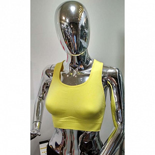 Топ спортивный женский Zez Sport IAN108104 yellow