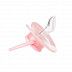 Пустышка анатомическая силиконовая Canpol babies Pastelove 0-6 мес. (22/419) pink