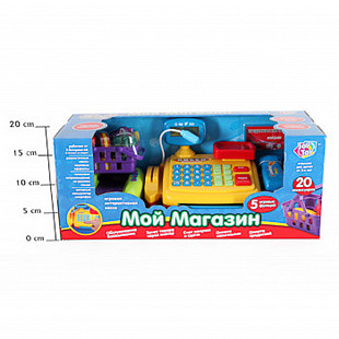 Игровой набор Play Smart с кассой Мой магазин 7018