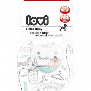 Держатель для пустышек Lovi Retro Baby 10/881