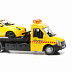 Масштабная модель автомобиля Bburago Street Fire Эвакуатор и Alfa Romeo MiTo 1:43 (18-31400) Black/Yellow