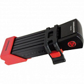 Замок Trelock FS 200/75 TWO.GO red складной с держателем ZF200 8003777