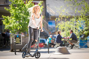 Самокат Micro Flex 200 мм SA0119 Black