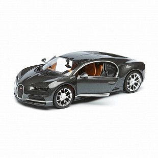 Масштабная модель автомобиля Maisto 1:24 Бугатти Широн (31514) black
